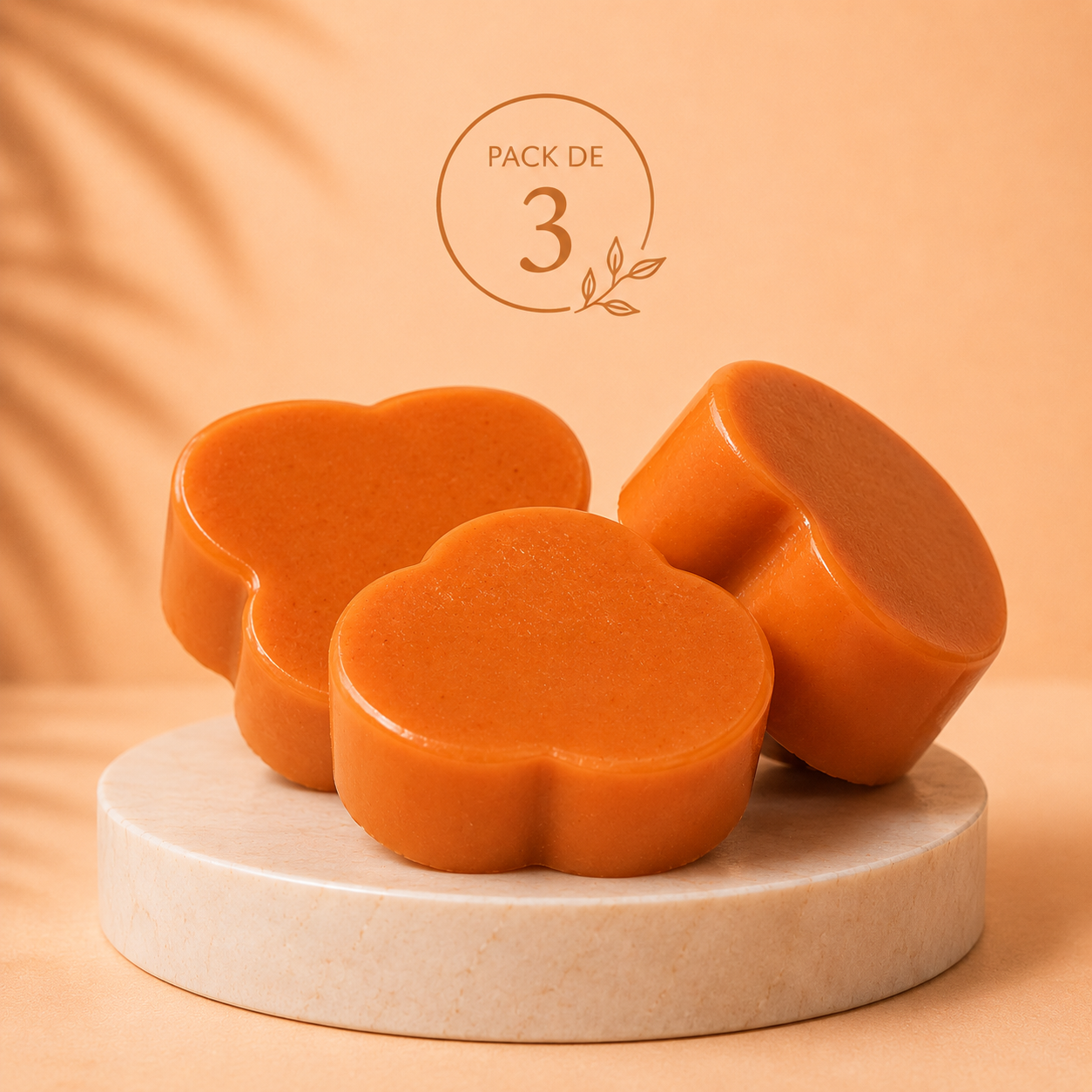 Soap Bar papaya pack 3